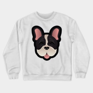 Brindle Pied Frenchie Crewneck Sweatshirt